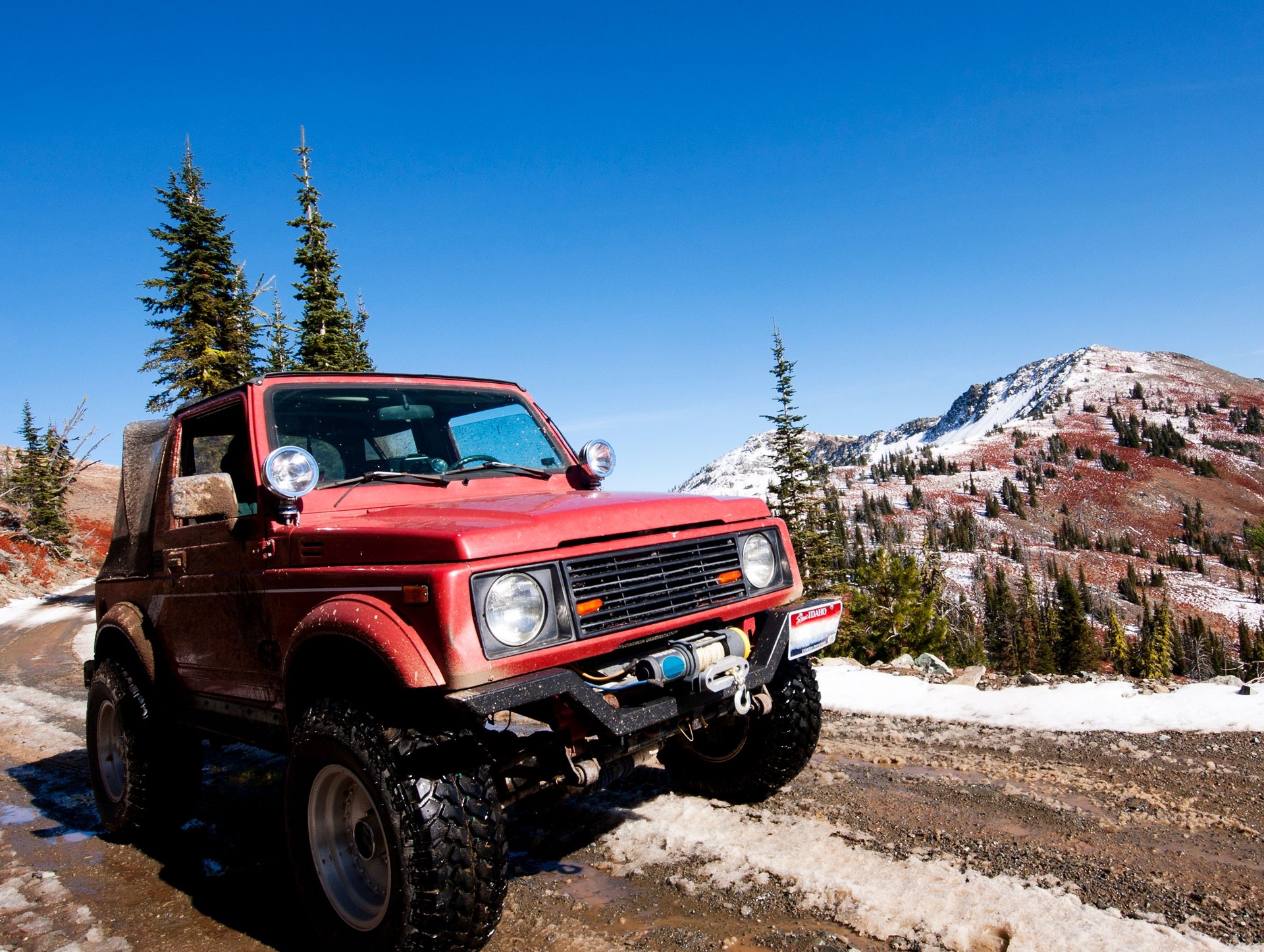 Four Wheeling on Black Lake Road, Idaho
